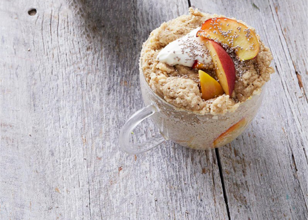 Nectarine, Maca + Chia Muggin - I Quit Sugar