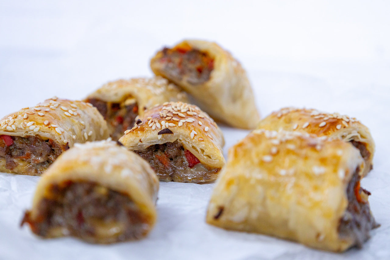 Veggie Loaded Sausage Puffs