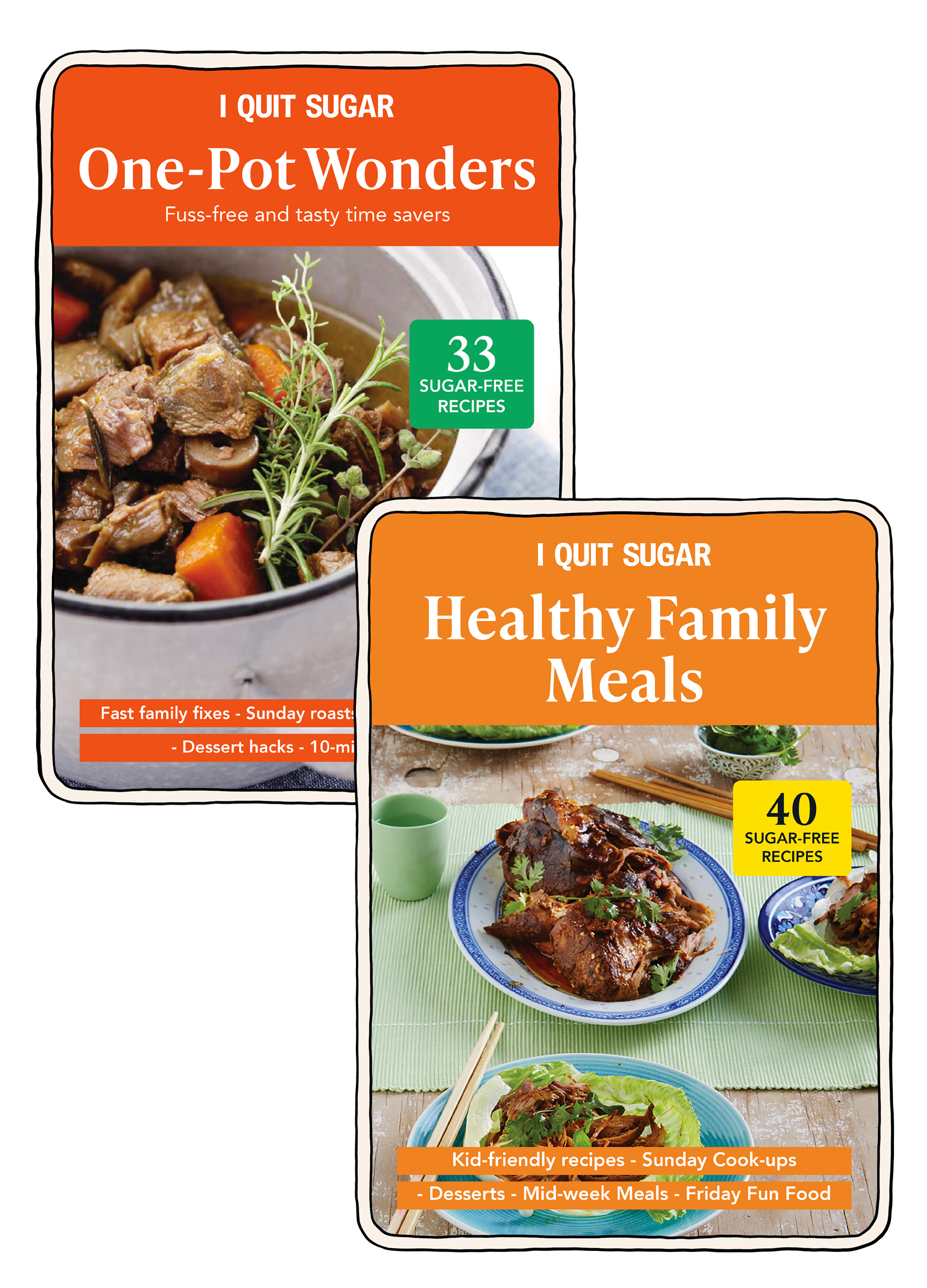 Family Meals eBook Pack- Recipe eBook Bundle - I Quit Sugar
