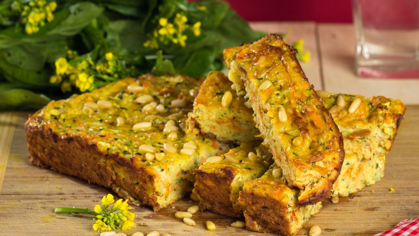 Mediterranean Zucchini Slice