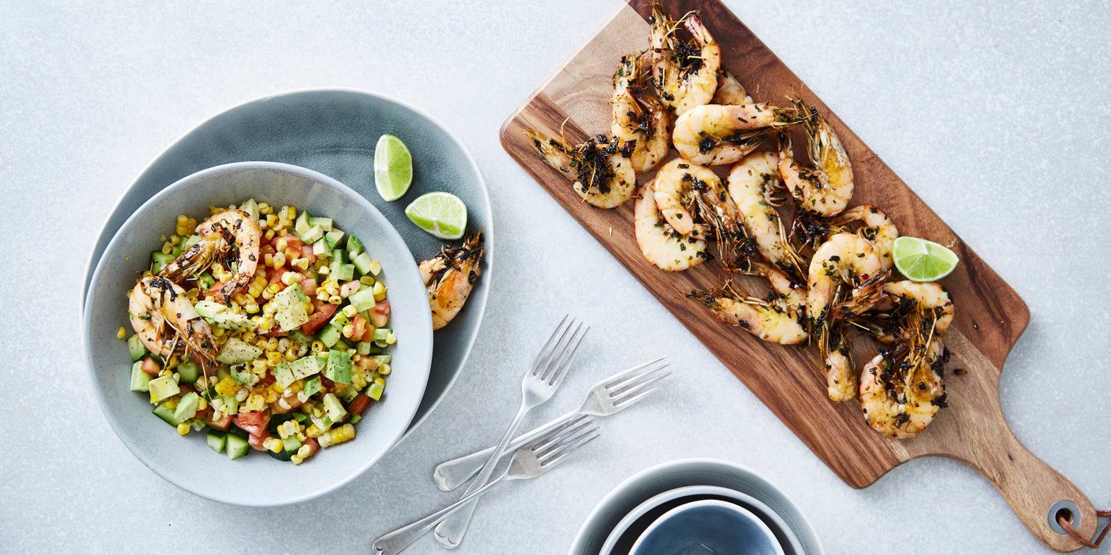 BBQ Mexican Prawn Salsa