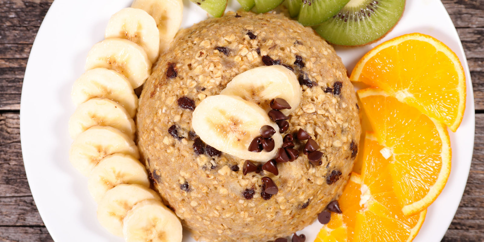 Banana & Choc Chip Baked Oats