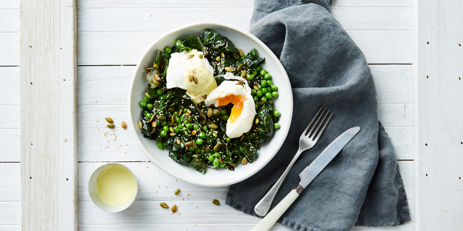 Cheat’s Poached Eggs and Kefir Hollandaise