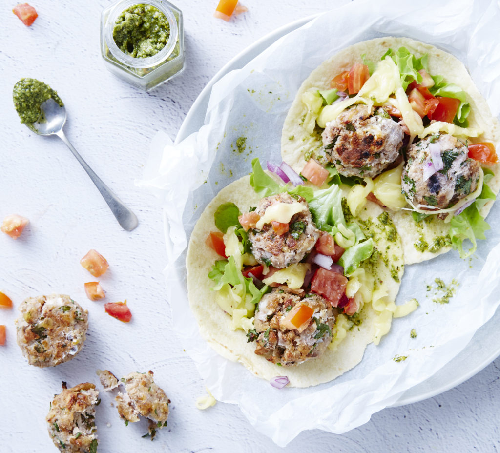 5-Minute Cheeseburger Tacos