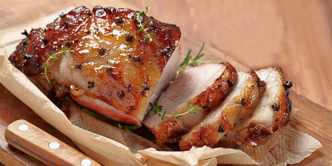 “Maple-Glazed” Ham