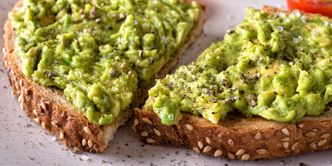Avo Chilli and Walnut Toast