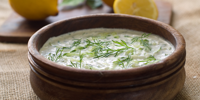 Healthy Quick Tzatziki Dip