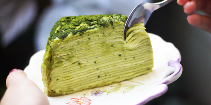 Matcha Cake (Green Tea Cake) - Drive Me Hungry