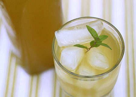 Iced Lemongrass + Ginger Zing
