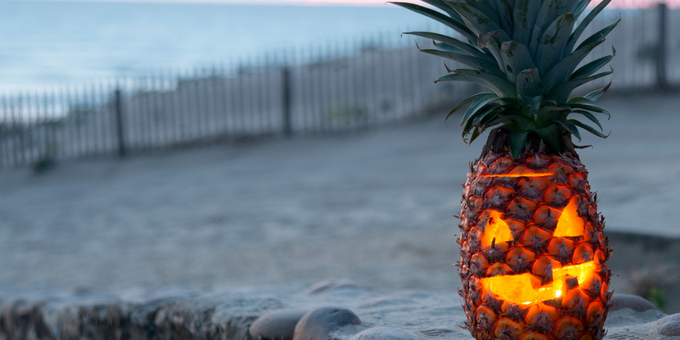 Hold Your Pumpkins – This Halloween We're Carving Pineapples