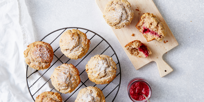Jam Donut Muffins