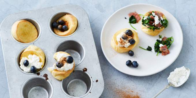 5-Ingredient Muffin Tin Pancakes