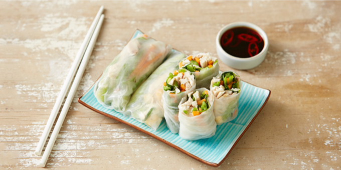 Vietnamese Rice Paper Rolls