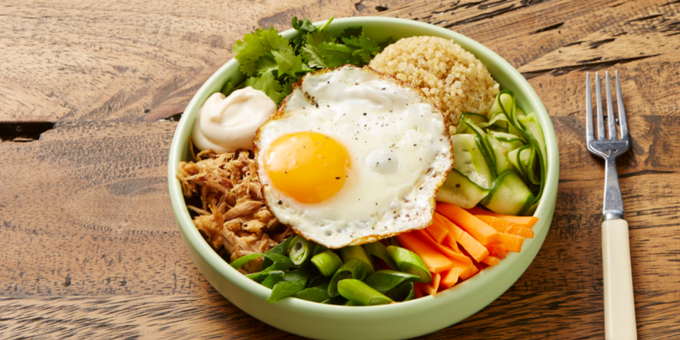 Lamb + Quinoa Bibimbap