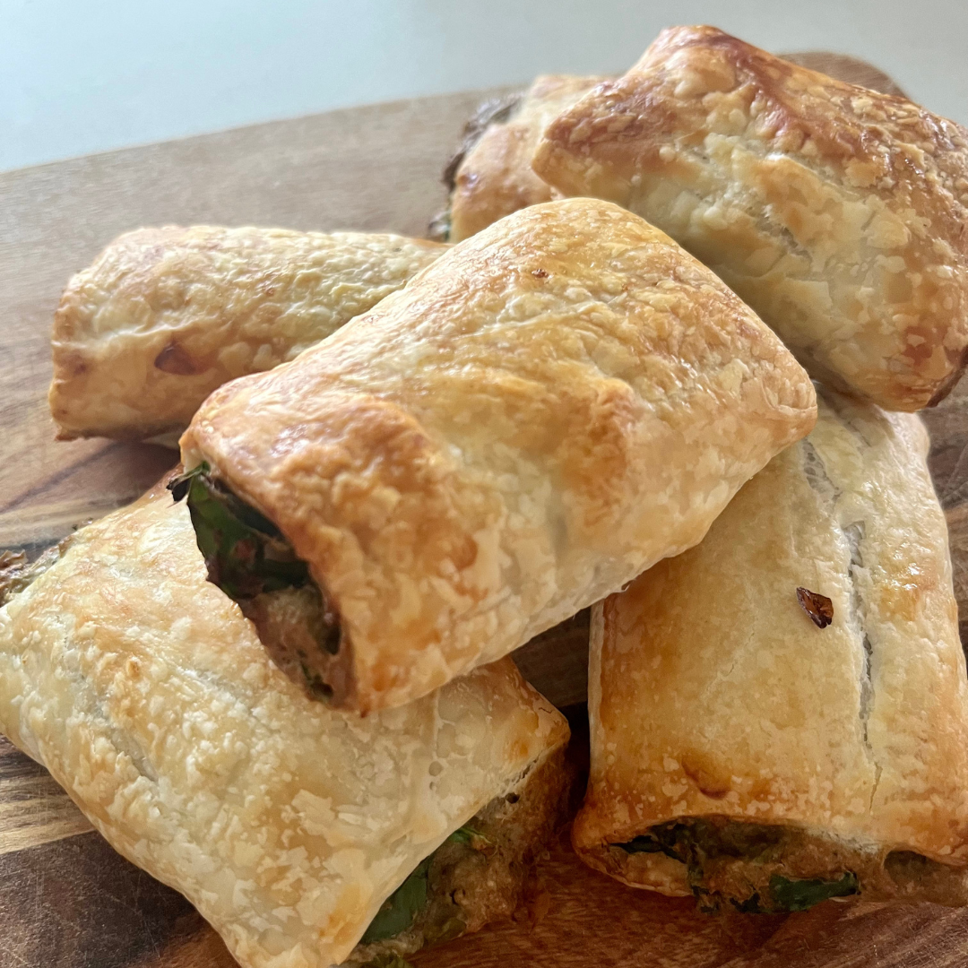 Vegetarian “Sausage” Rolls