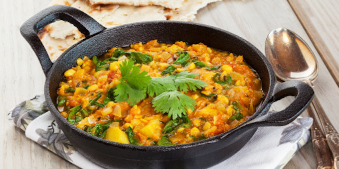 Pumpkin + Kale Dahl