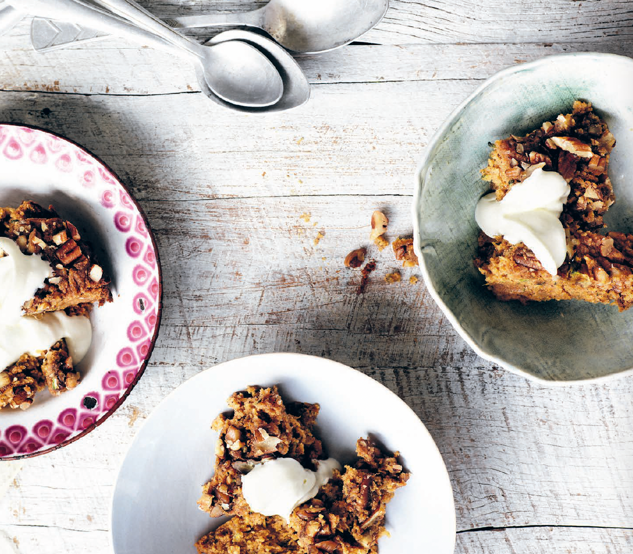 Slow-Cooker Zucchini & Pumpkin Spice Breakfast Pudding