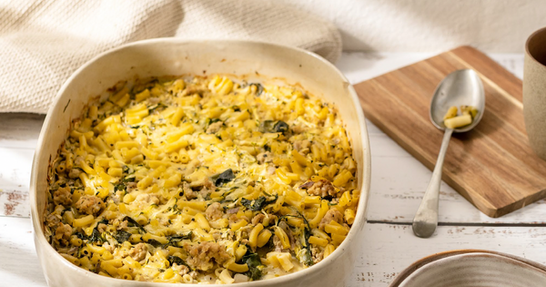 Chicken & Macaroni Cheese Bake | I Quit Sugar | Dinner Recipe