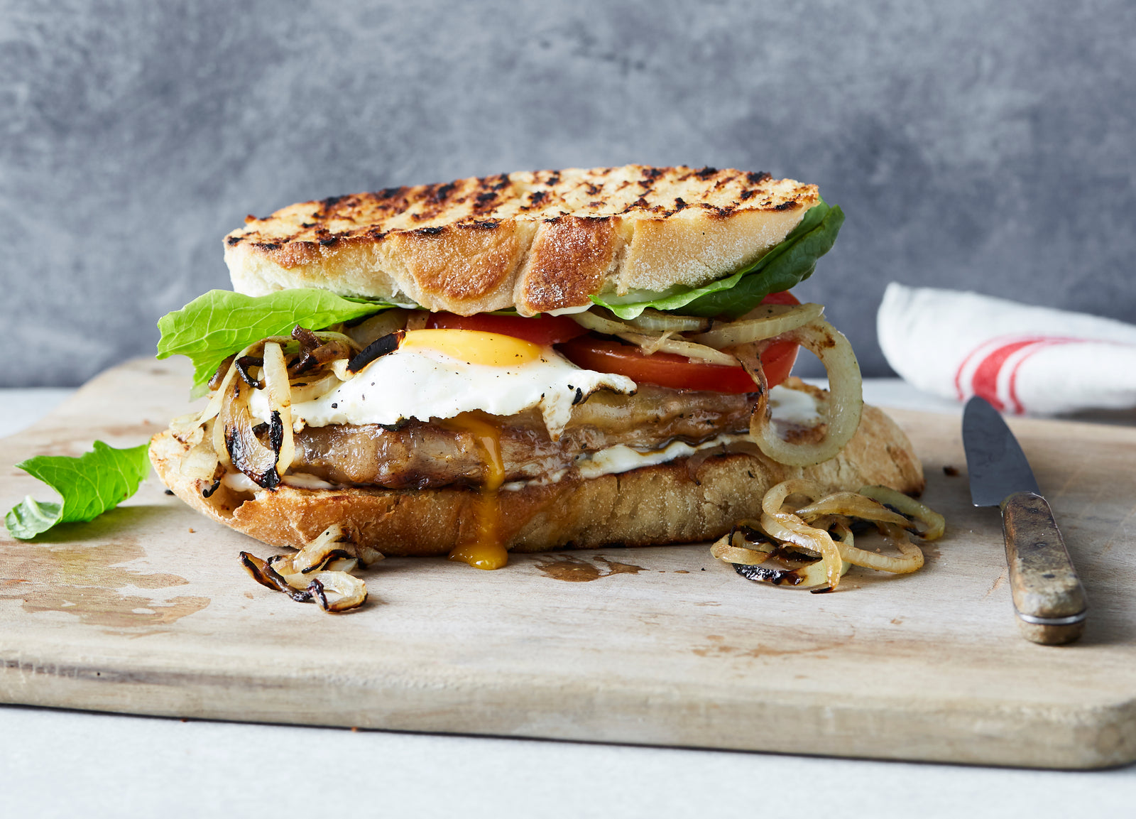 The Ultimate Lad Steak Burger