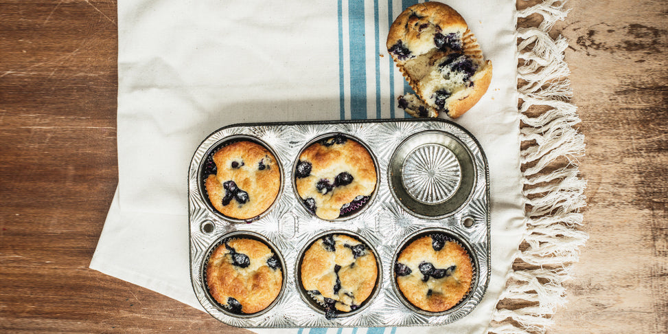 Coconut & Blueberry Muffins