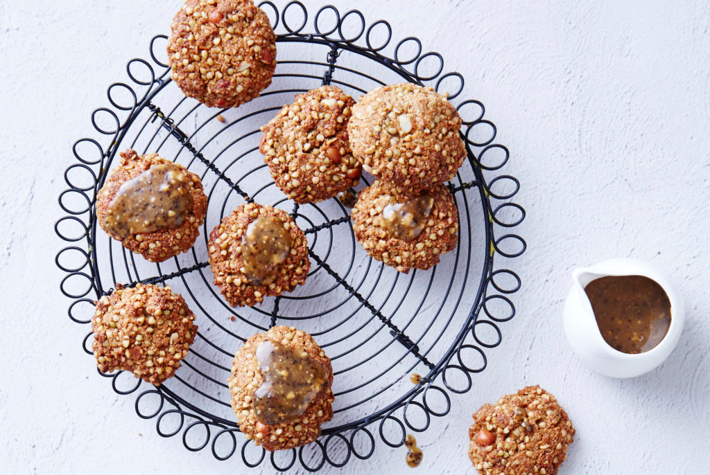 Triple Peanut Butter Cookies