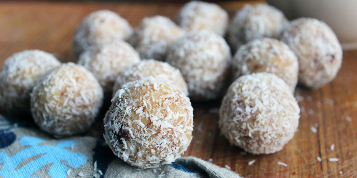 Lemon Coconut Protein Balls