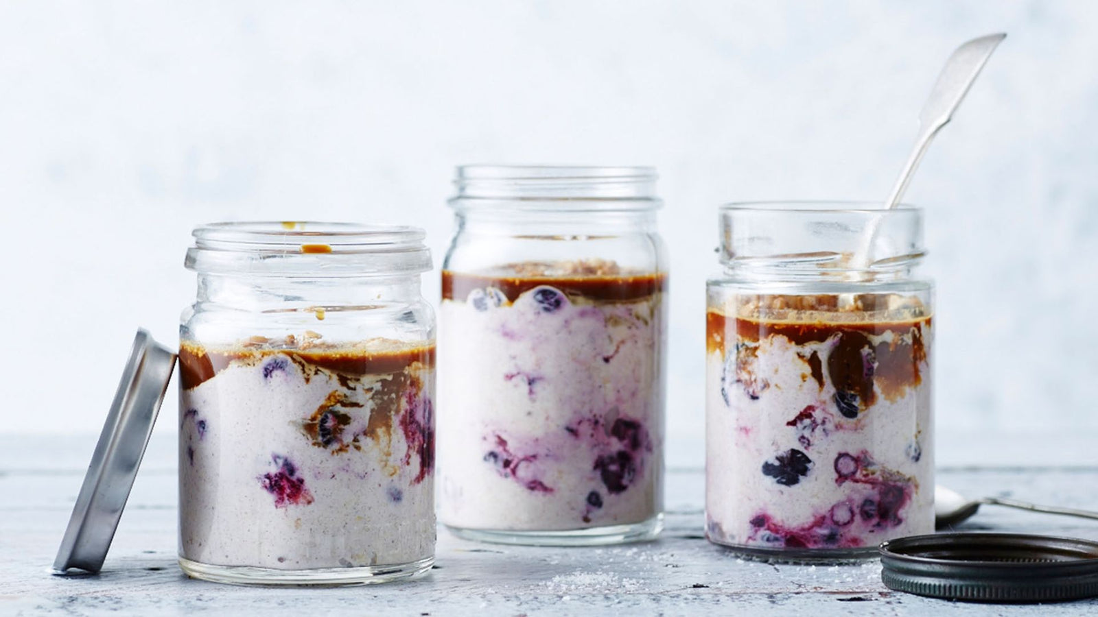 Activated Espresso Bircher Jar