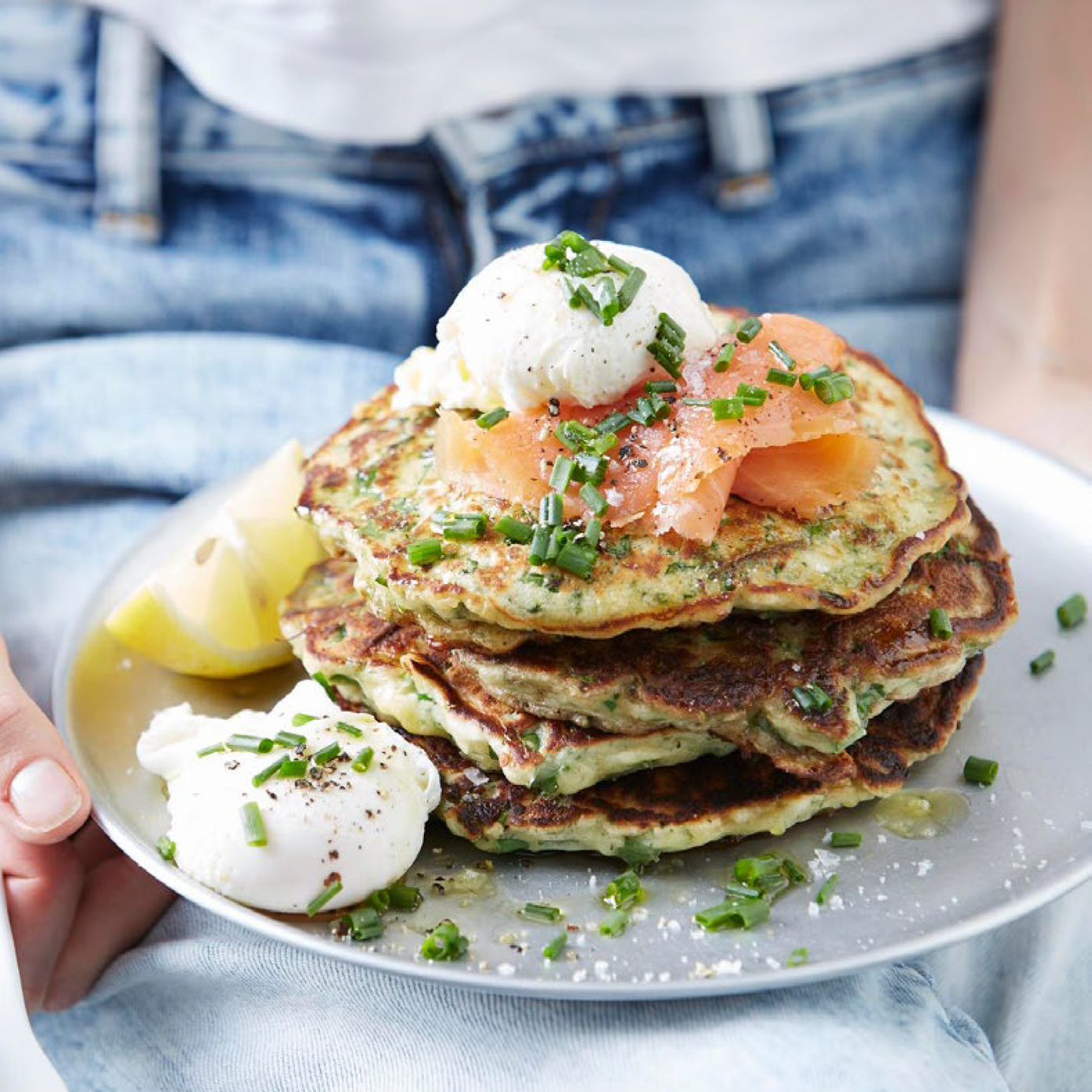 I Quit Sugar 8 week program Salmon Pancakes