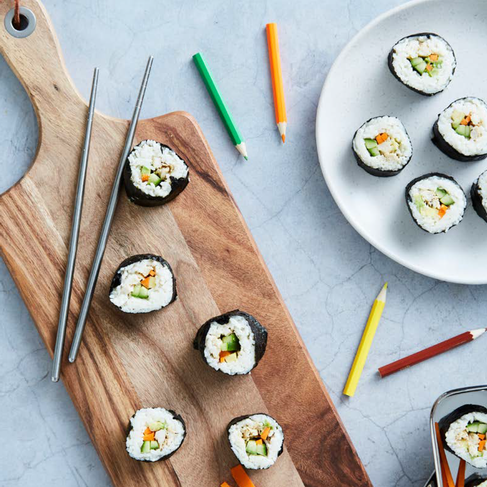 I quit sugar Sushi Lunch ideas