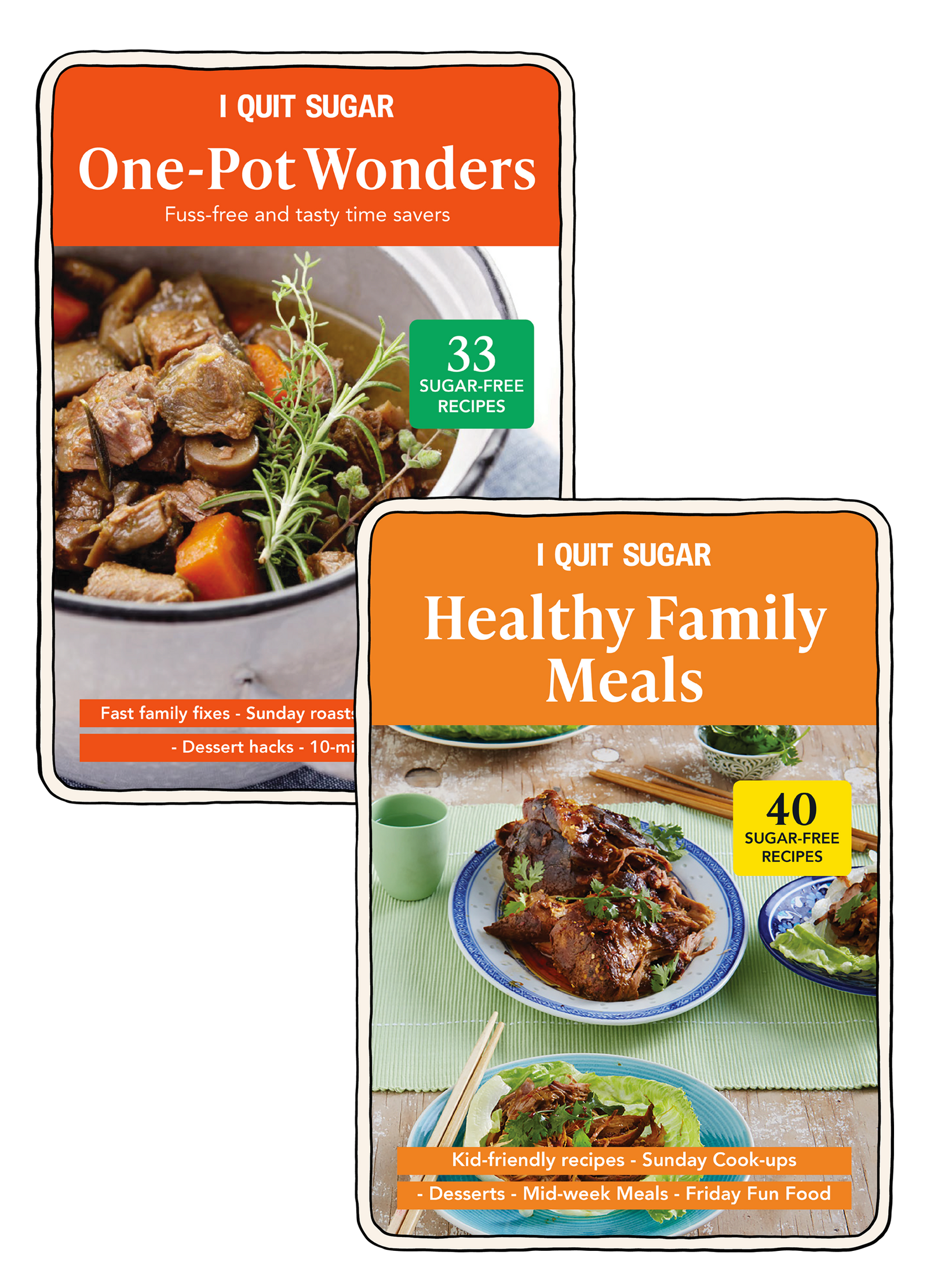 Family Meals eBook Pack- Recipe eBook Bundle - I Quit Sugar