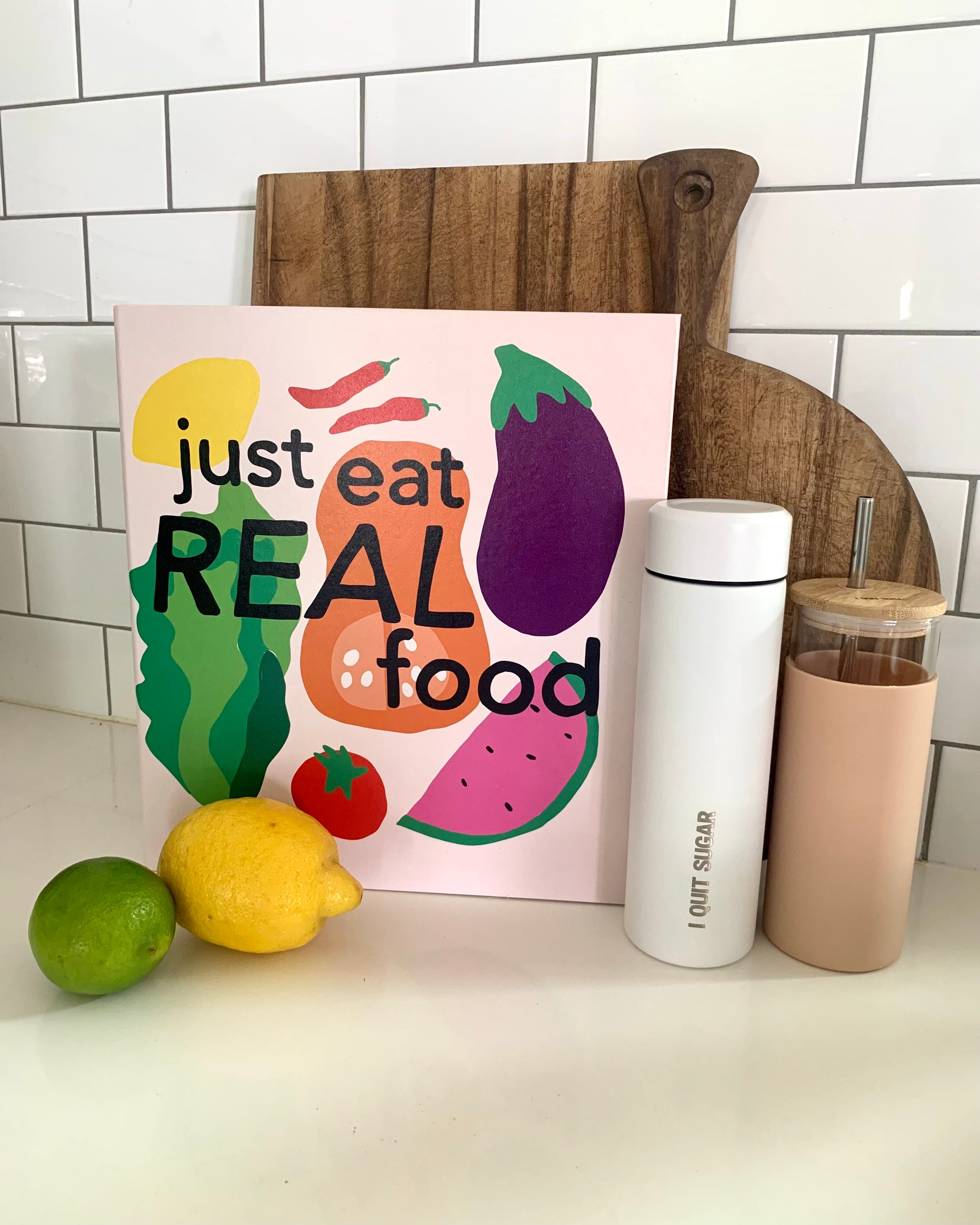 Just Eat Real Food - Enviro Recipe Binder