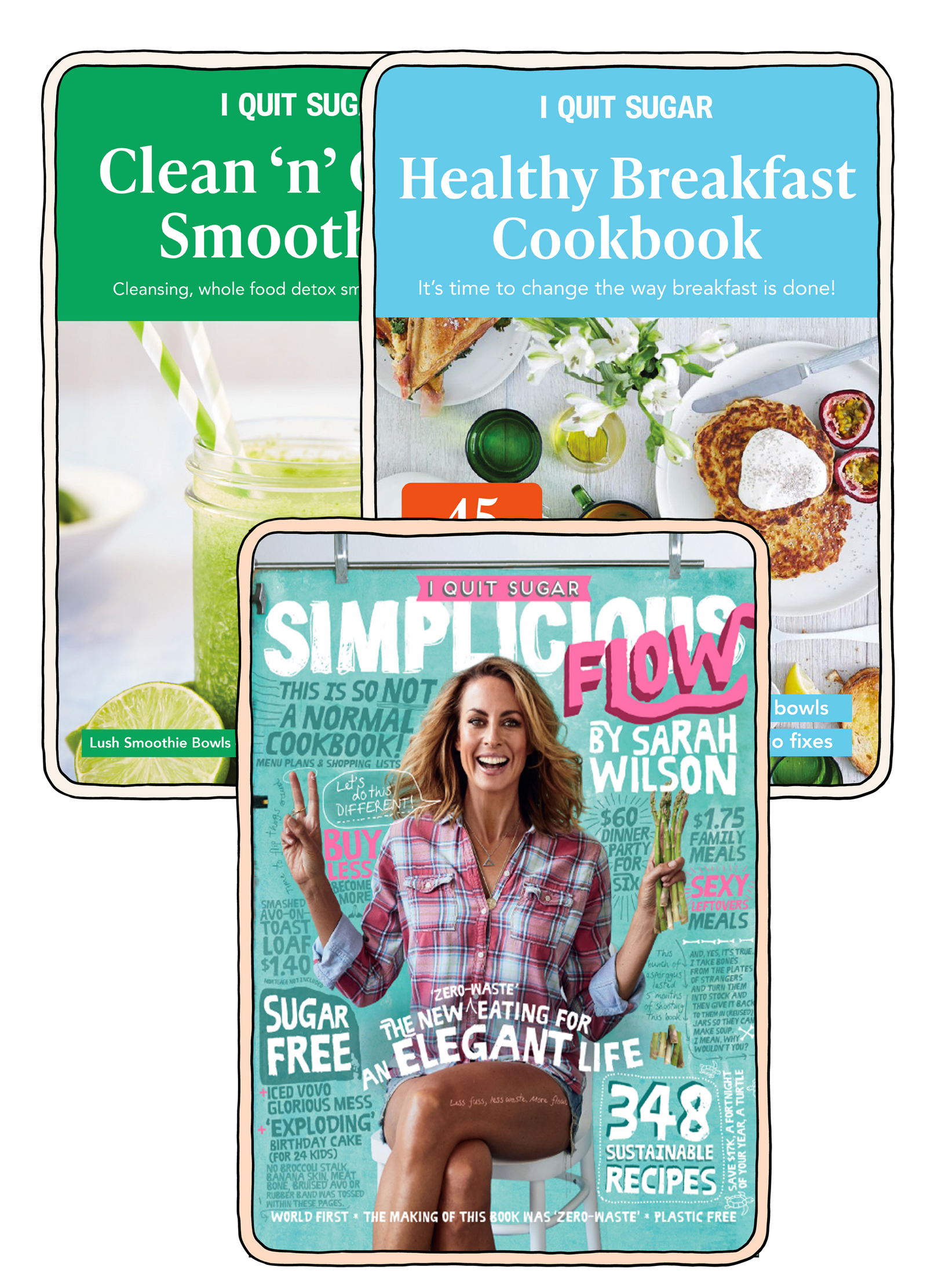 New Year eBook Pack- Recipe eBook Bundle - I Quit Sugar